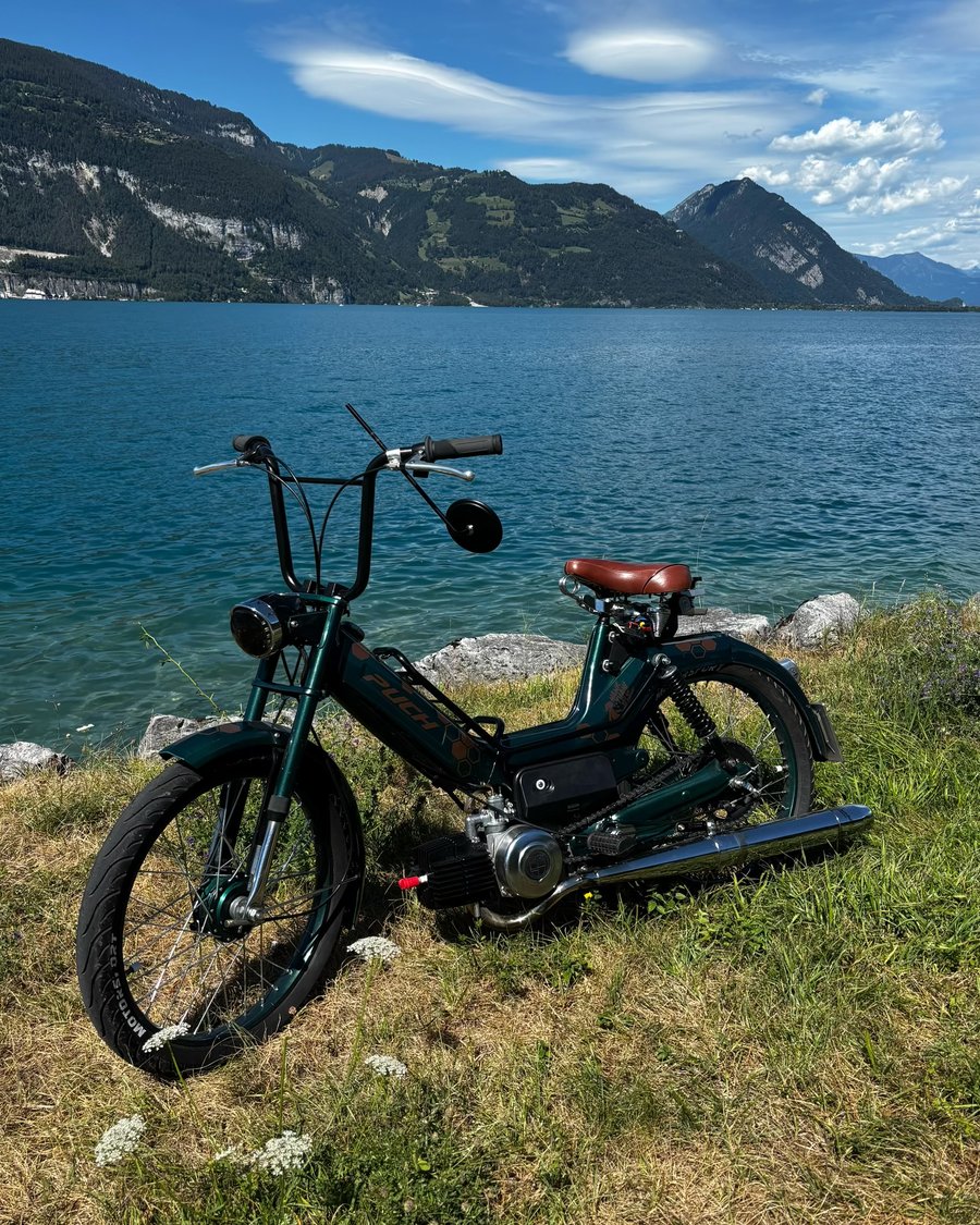 Puch Maxi am Thunersee